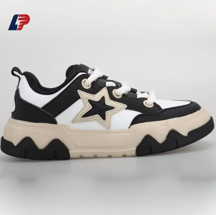 ODM Gender-Free Fashion Breathable Synthetic Leather Wear-Resistant Rubber Sole Causal Shoes Manufacturer, Suppliers