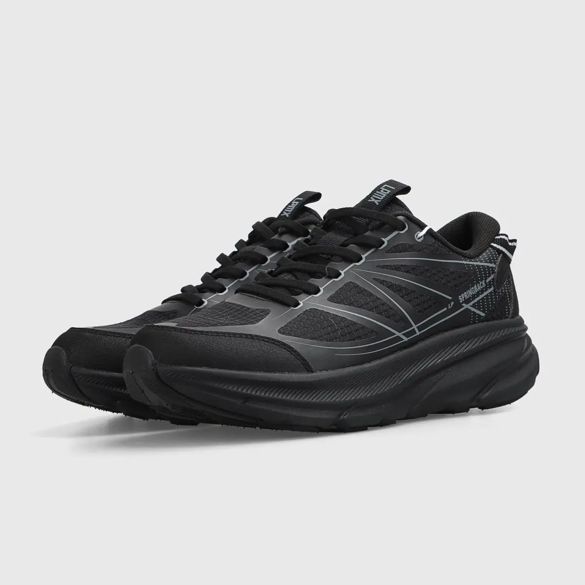 OEM LPMX Men's Mesh Breathable Rubber Non-Slip Wear-Resistant Sole Sneakers Manufacturer, Supplier