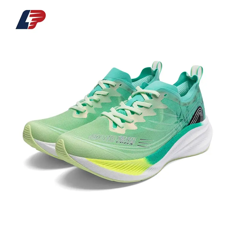 OEM Men's Carbon Running Shoes Lightweight TPE Mesh Trainers with Carbon Plate Manufacturers, Factories