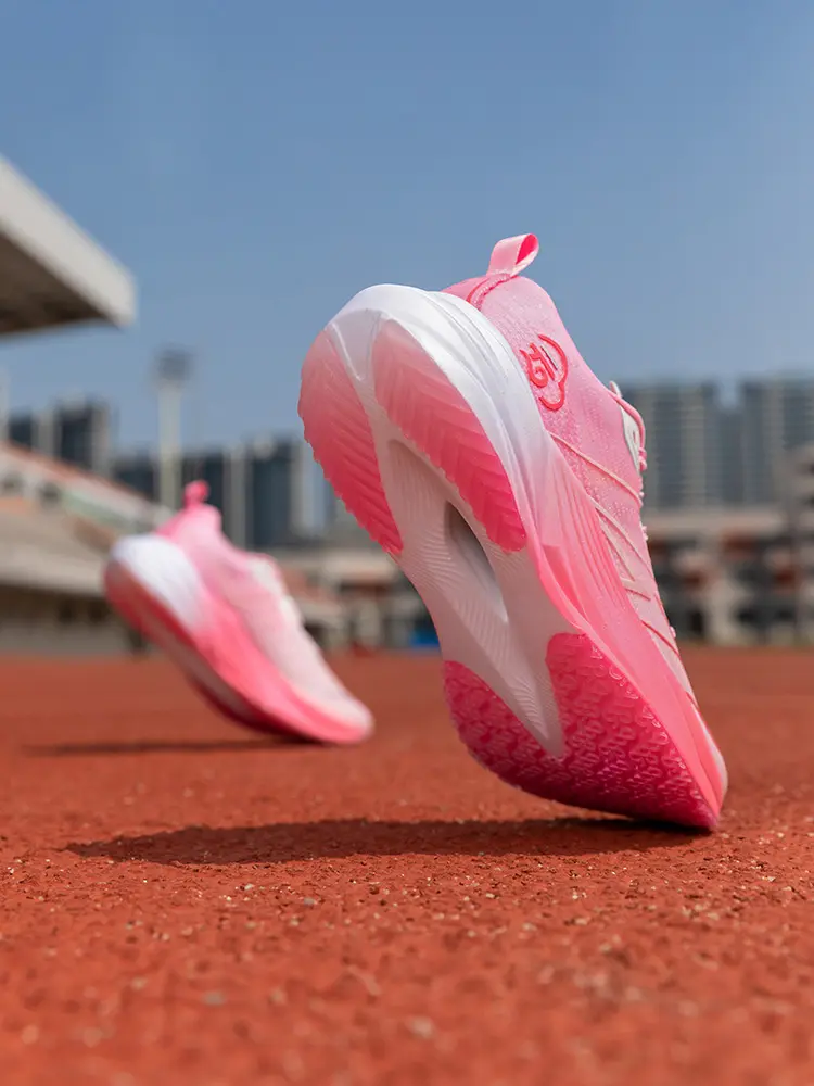 Running Shoe Pink Detail