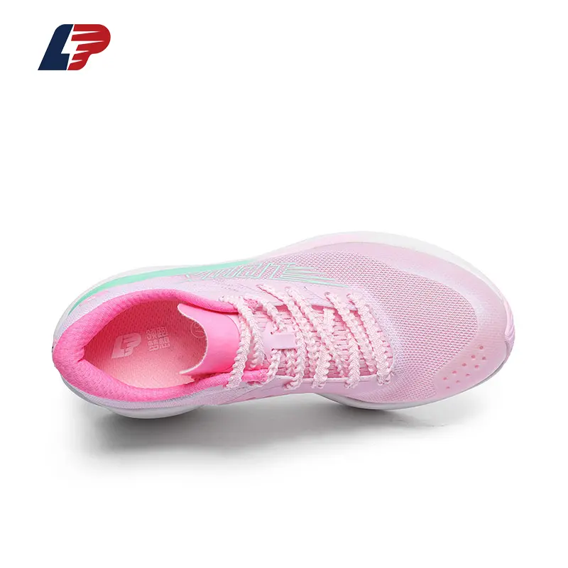 China Women's Carbon Plate Running Shoes Lightweight Cushioned Sneakers with Breathable Upper and Non-Slip Sole Factory, Suppliers