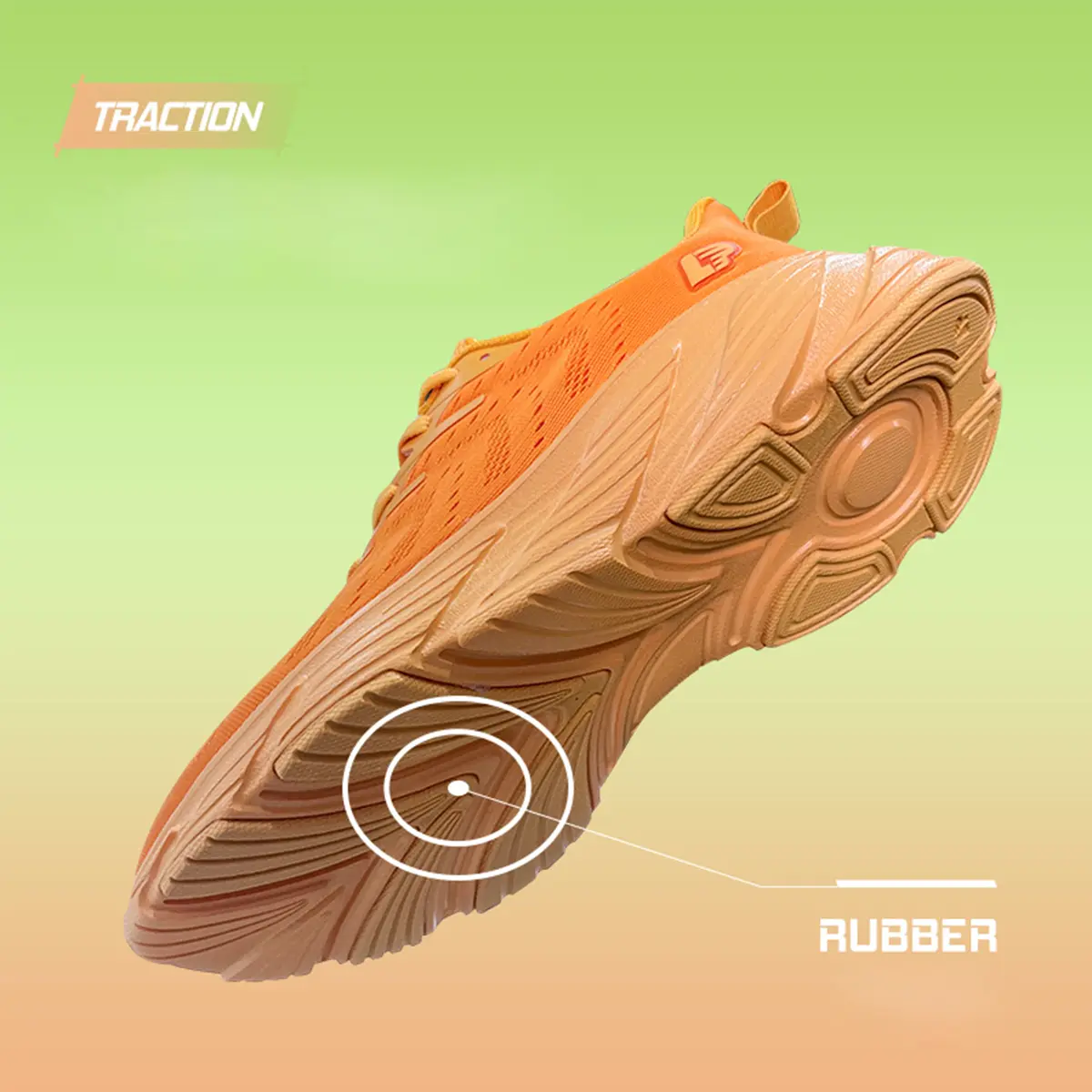 ODM Lightweight Running Shoes Cushioned Sneakers with Shock Absorption Ankle Support and Non-Slip Rubber Sole Factories, Suppliers