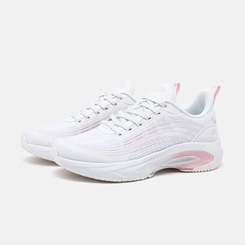 China Urban Style Lightweight Breathable Running Shoes for Women's Fashion Sneakers with TPU Outsole and Cushioned Support Factories, Supplier
