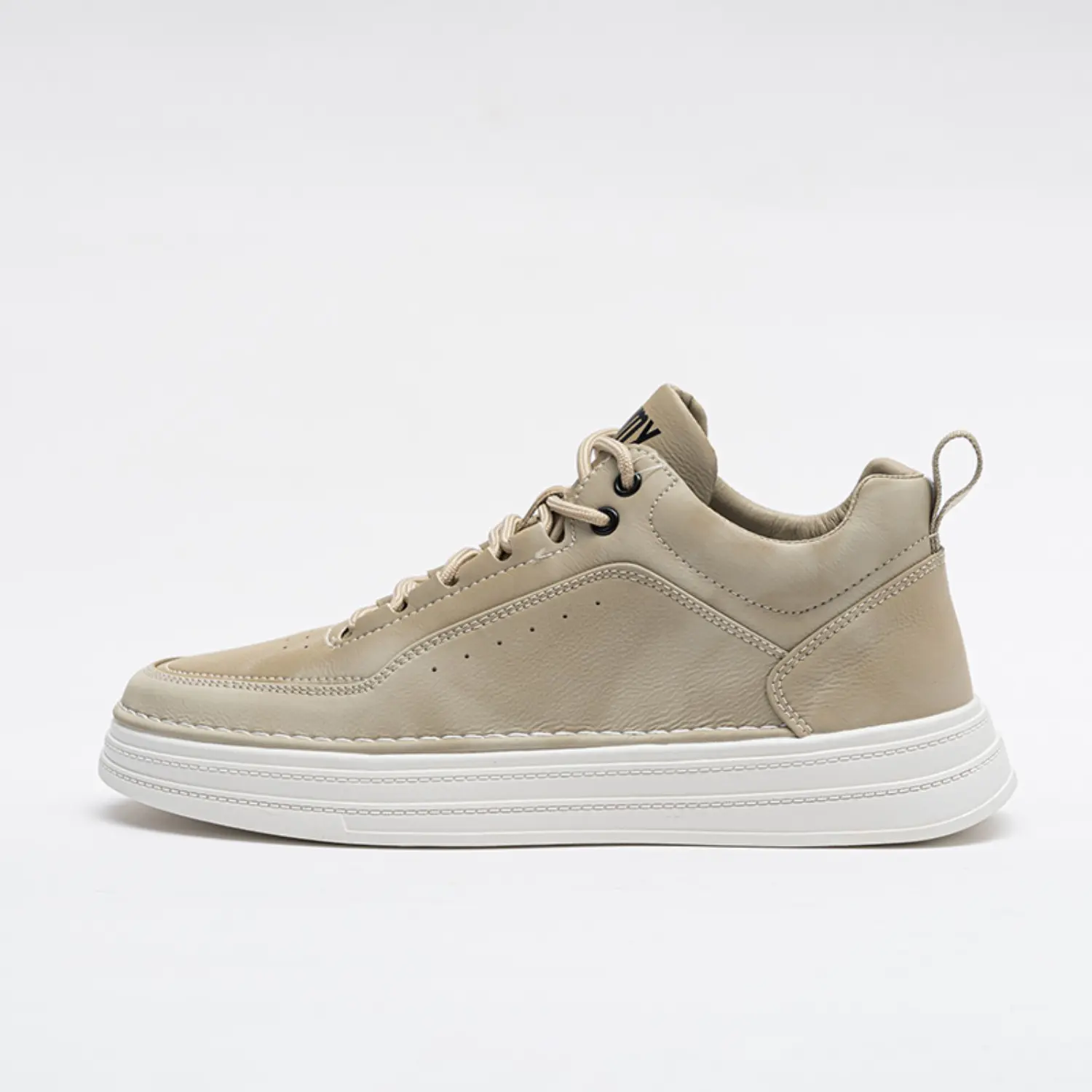 OEM Mens Casual Sneakers - Comfortable Synthetic Leather Shoes with Lightweight Cushioned Soles Factories, Suppliers