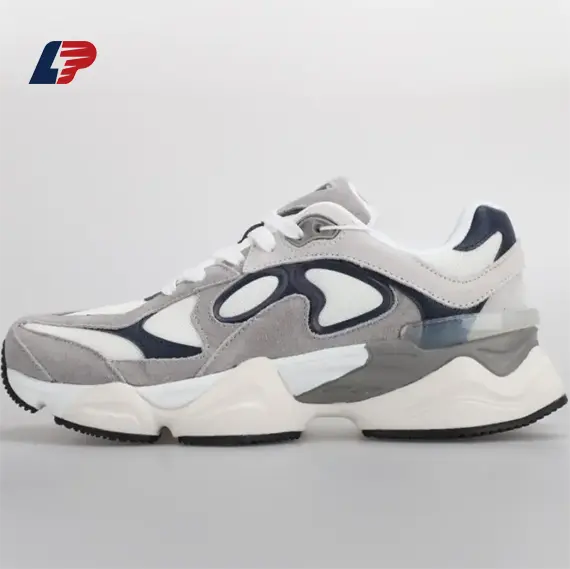 China LPMX Rubber Wear-Resistant Non-Slip Soles Leather Stitching Mesh Sports Shoes - Steady Pace Manufacturers, Manufacturer