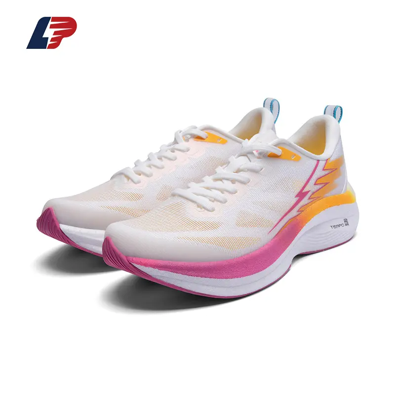 OEM PIANYE 1.0 Popcorn Running Shoes with Carbon Plate – Lightweight Breathable Trainers with Supercritical Midsole and Anti-Slip Outsole for Sprinting and Daily Running Factory, Supplier