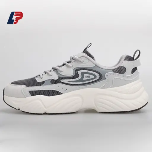 OEM LPMX Mesh and Synthetic Leather Wear-Resistant Non-Slip Rubber Sole Sport Shoes Manufacturer, Suppliers