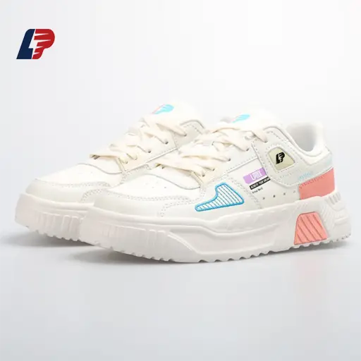 OEM Chunky Fashion Sneakers for Women and Men Colorblock Urban Street Shoes with Anti-Slip Rubber Sole Manufacturer, Supplier