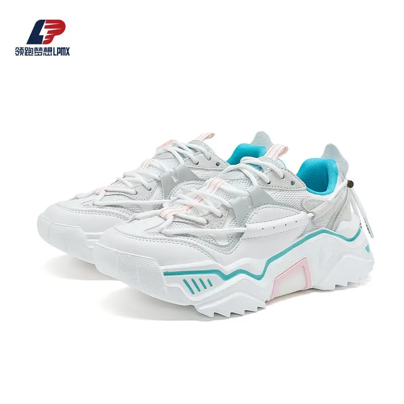 ODM LPMX Synthetic Leather Stitching Mesh Non-Slip Sneakers Breathable and Comfortable Manufacturers, Supplier