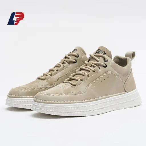 OEM Mens Casual Sneakers - Comfortable Synthetic Leather Shoes with Lightweight Cushioned Soles Factories, Suppliers