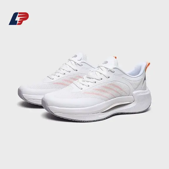 China Lightweight Sneakers Breathable Mesh Running Shoes with TPU Sole and Soft Ankle Support Factory, Suppliers
