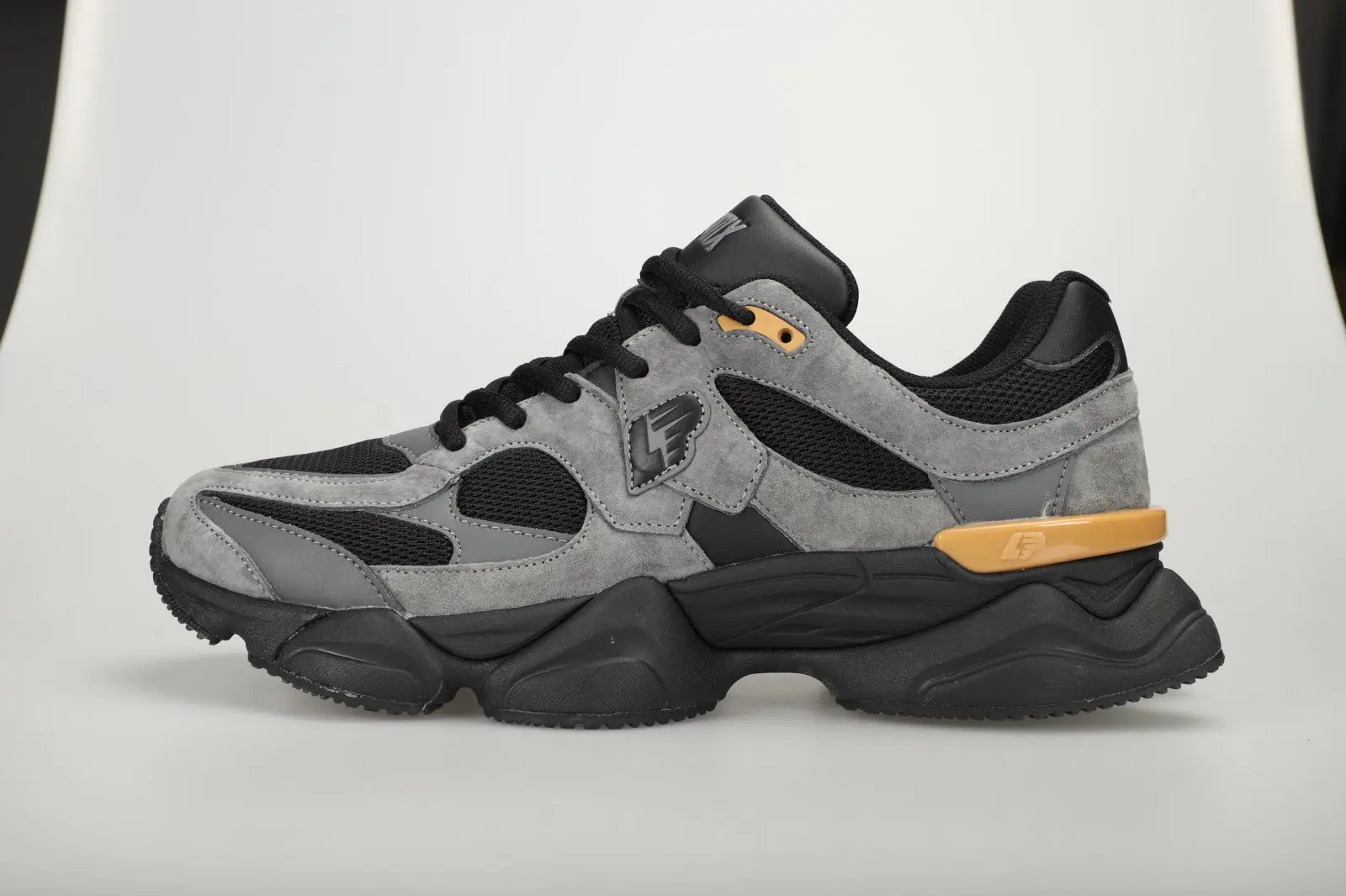 ODM Men's Leather Stitching Mesh Breathable Comfortable Rubber Non-Slip Wear-Resistant Sole Sport Shoes Manufacturers, Supplier