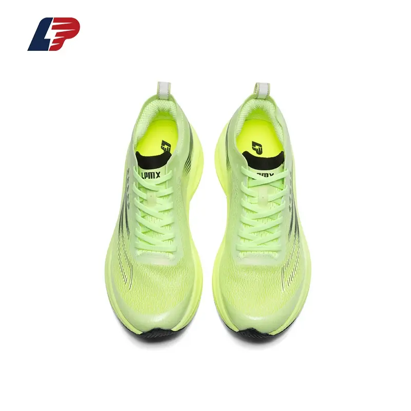 ODM Carbon Plate Running Shoes for Men-Supercritical Foam Lightweight Trainers with TPEE Mesh and RB Rubber Outsole Factory, Suppliers