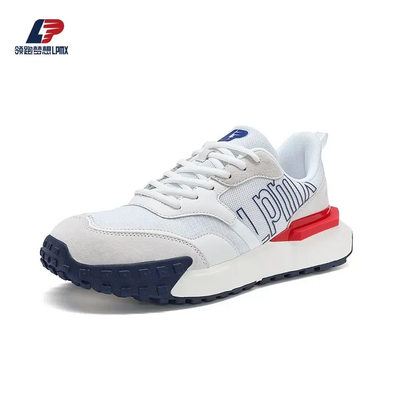 OEM Gender-Free Breathable Synthetic Leather Stitching Mesh Rubber Non-Slip Sole Causal Shoes Factory, Factories