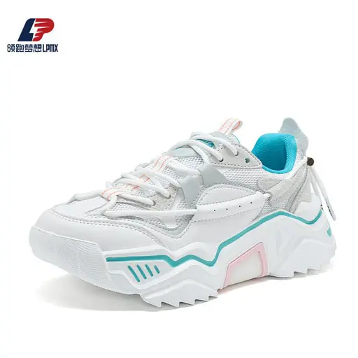 ODM LPMX Synthetic Leather Stitching Mesh Non-Slip Sneakers Breathable and Comfortable Manufacturers, Supplier
