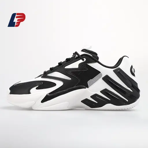 ODM Men's Trendy Sneakers - Synthetic Leather Stitching Mesh Design, Rubber Outsole Super Wear-Resistant Sport Shoes Factory, Supplier