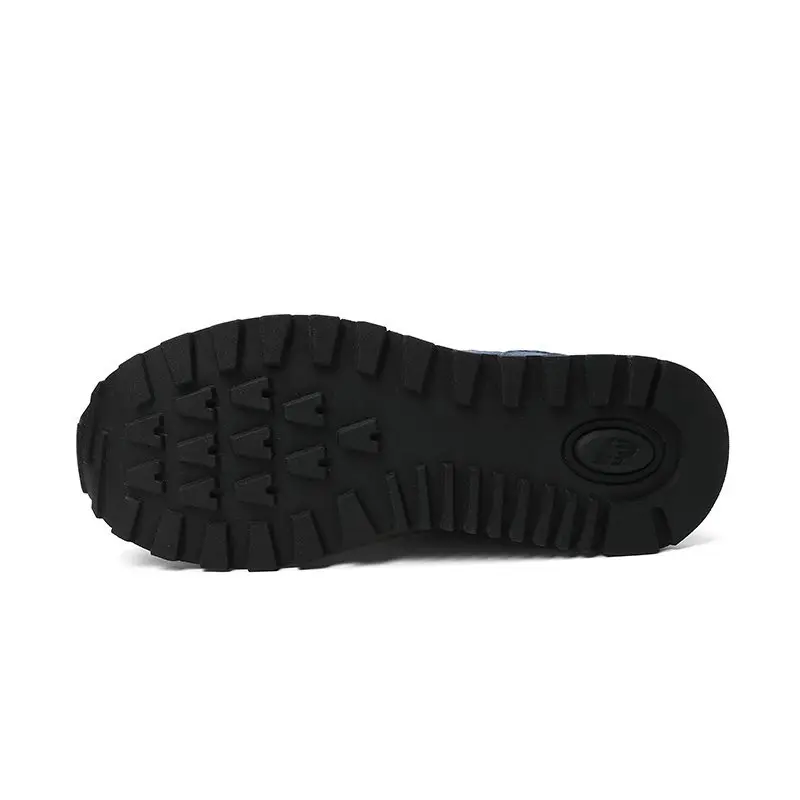 China Men's Synthetic Leather Stitched Mesh Non-Slip Sneakers Manufacturer, Factory