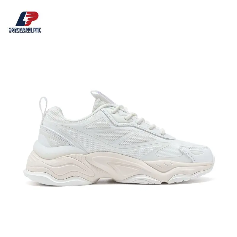 ODM Women's Synthetic Leather Stitching Mesh Rubber Wear-Resistant Sole Sport Shoes Manufacturer, Supplier