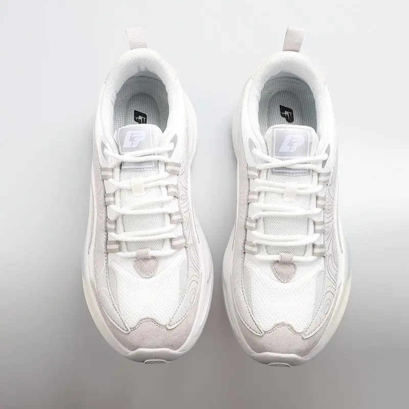 China LPMX Rubber Wear-Resistant Non-Slip Breathable Mesh Stitching Leather Sneakers Factories, Supplier