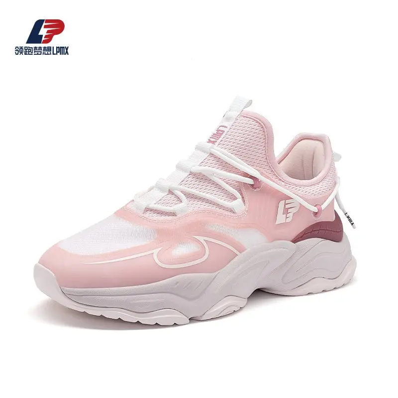 China LPMX Women's Mesh Breathable Wear-Resistant Rubber Sole Sport Shoes Manufacturers, Factories