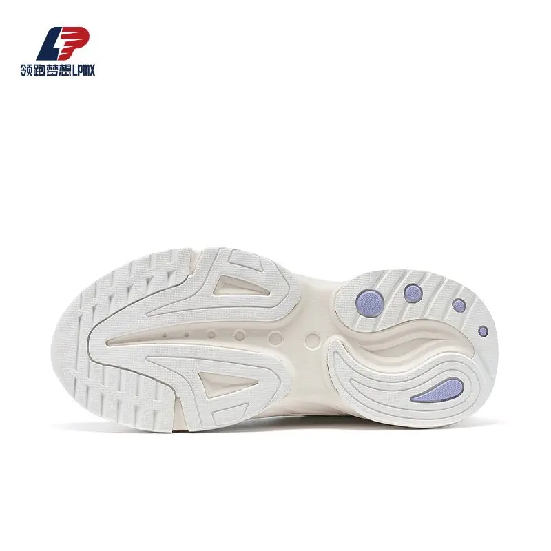 ODM Women's Synthetic Leather Stitching Mesh Rubber Wear-Resistant Sole Sport Shoes Manufacturer, Supplier
