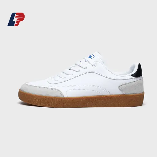 OEM LPMX Genderless Synthetic Leather Non-Slip Rubber Sole Causal Shoes Manufacturers, Manufacturer