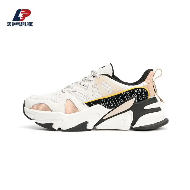 OEM Men's Breathable Mesh Stitching Synthetic Leather Wear-Resistant Sport Shoes Factory, Suppliers