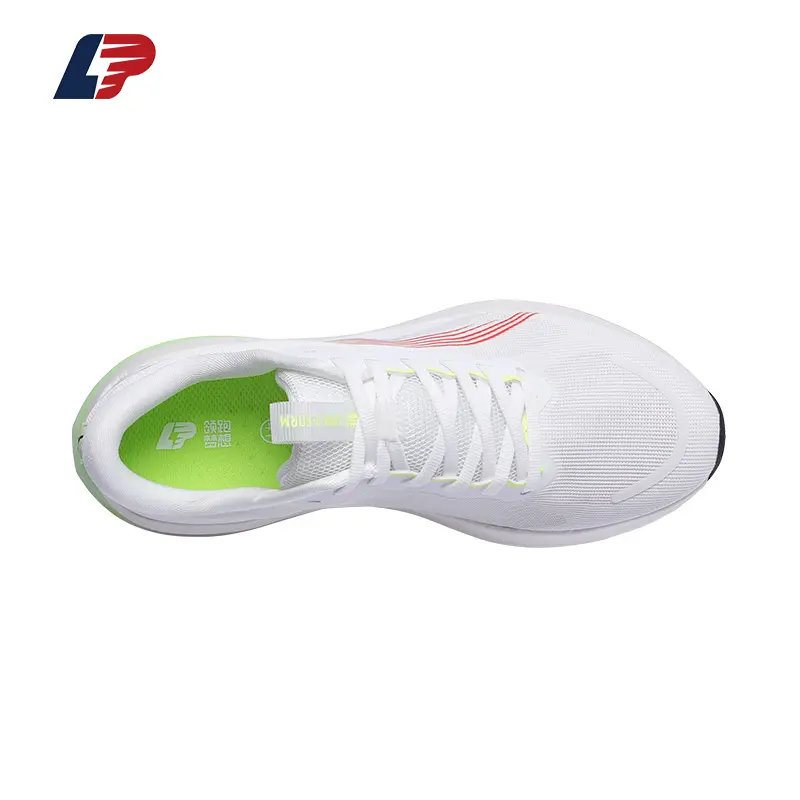 China Men's Lightweight Running Shoes with Carbon Plate Breathable Mesh, Cushioned Foam Midsole, Anti-Slip Rubber Outsole for Road Racing and Daily Training Manufacturers, Supplier