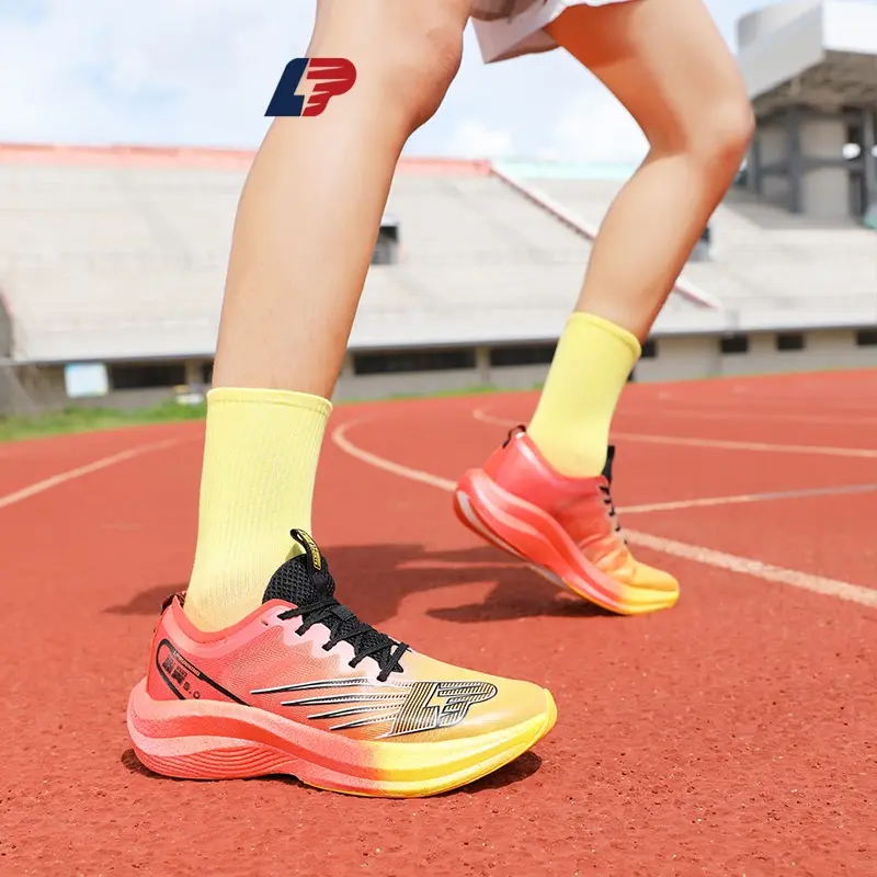 OEM Racing Carbon Plate Running Shoes Breathable Mesh Shoes OEM ODM for Walking Hiking Racing Factories, Suppliers