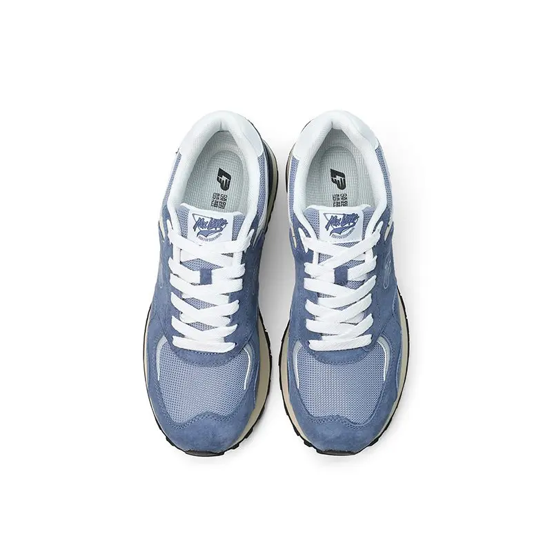 China Men's Synthetic Leather Stitched Mesh Non-Slip Sneakers Manufacturer, Factory