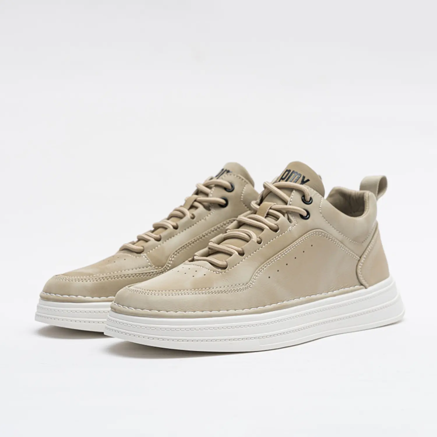 OEM Mens Casual Sneakers - Comfortable Synthetic Leather Shoes with Lightweight Cushioned Soles Factories, Suppliers