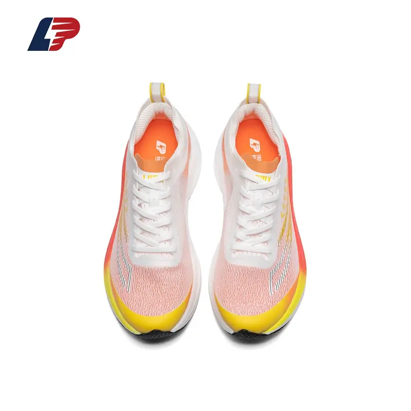 ODM Carbon Plate Running Shoes for Men-Supercritical Foam Lightweight Trainers with TPEE Mesh and RB Rubber Outsole Factory, Suppliers