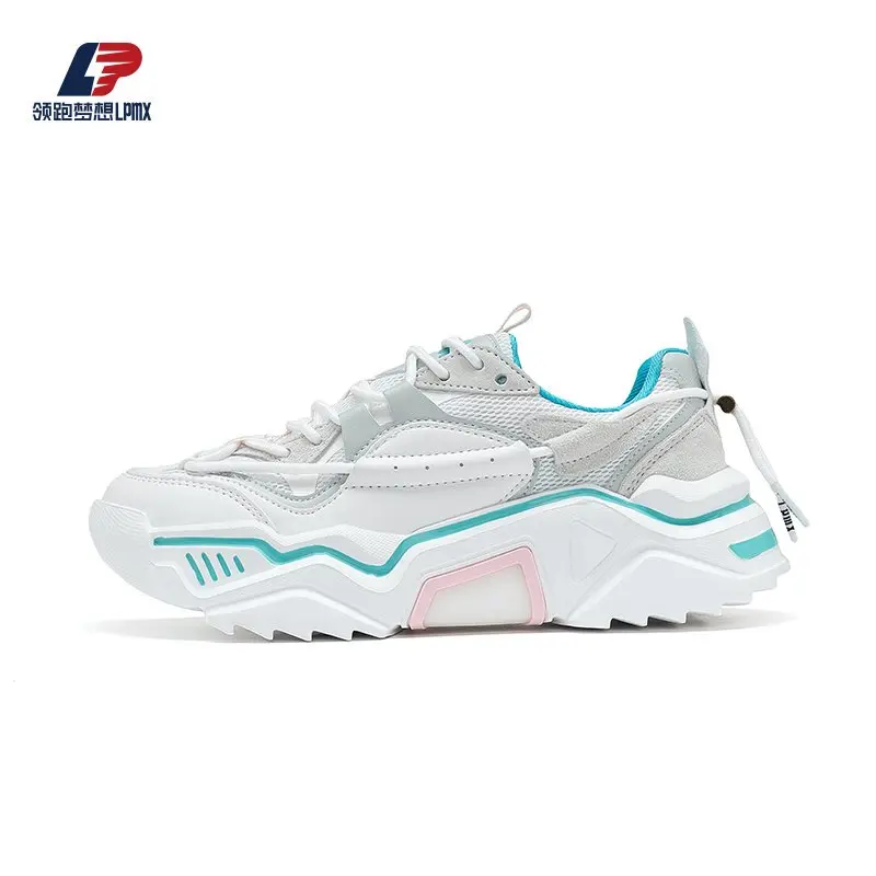 ODM LPMX Synthetic Leather Stitching Mesh Non-Slip Sneakers Breathable and Comfortable Manufacturers, Supplier