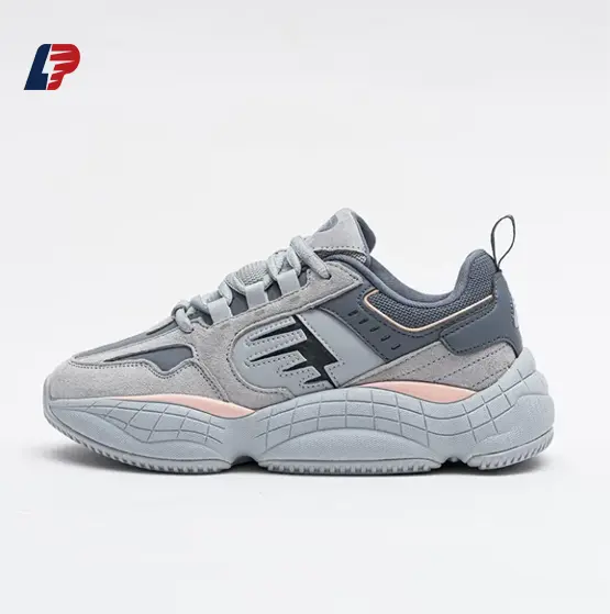 OEM LPMX Lightweight Non-Slip Sneakers - Synthetic Leather Stitching Mesh Non-Slip Rubber Sole Series Manufacturer, Supplier