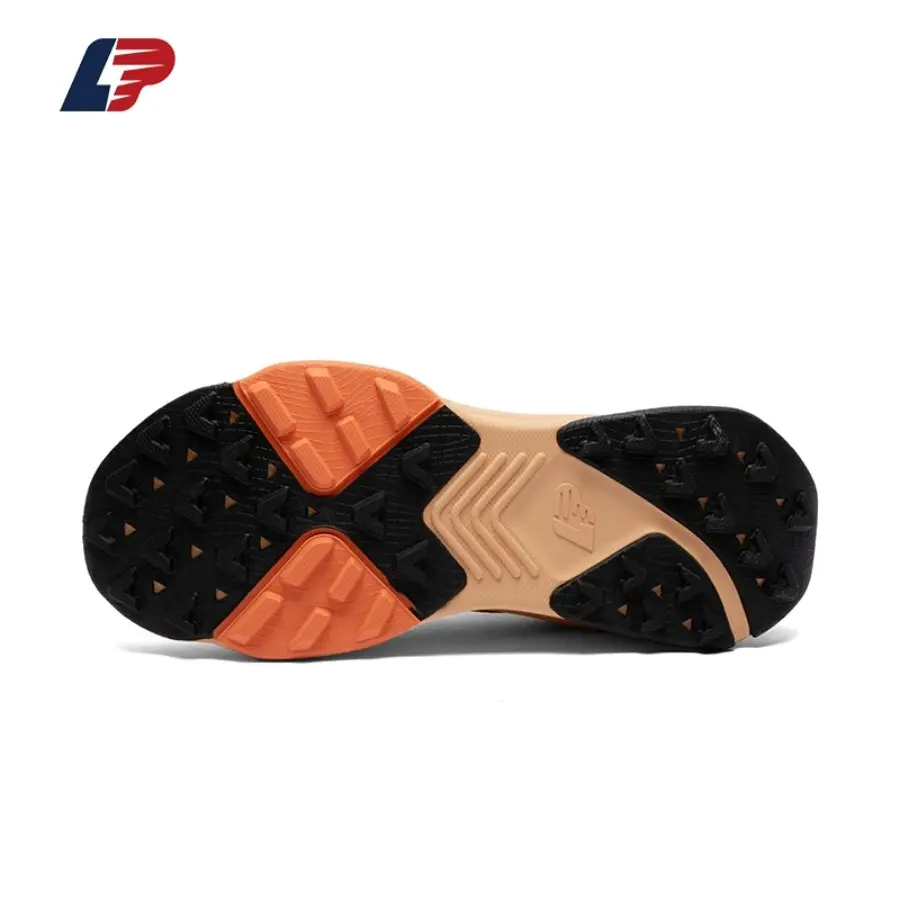 China Crimson Rock Walker Lightweight Breathable Trail Hiking Shoes Black Orange Factory, Supplier