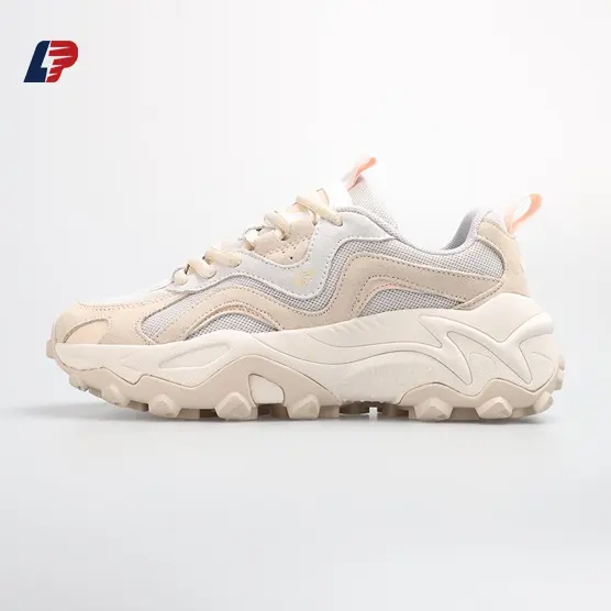 ODM Men's Breathable Leather Stitching Mesh Rubber Wear-Resistant Non-Slip Sole Casual Shoes Factories, Suppliers