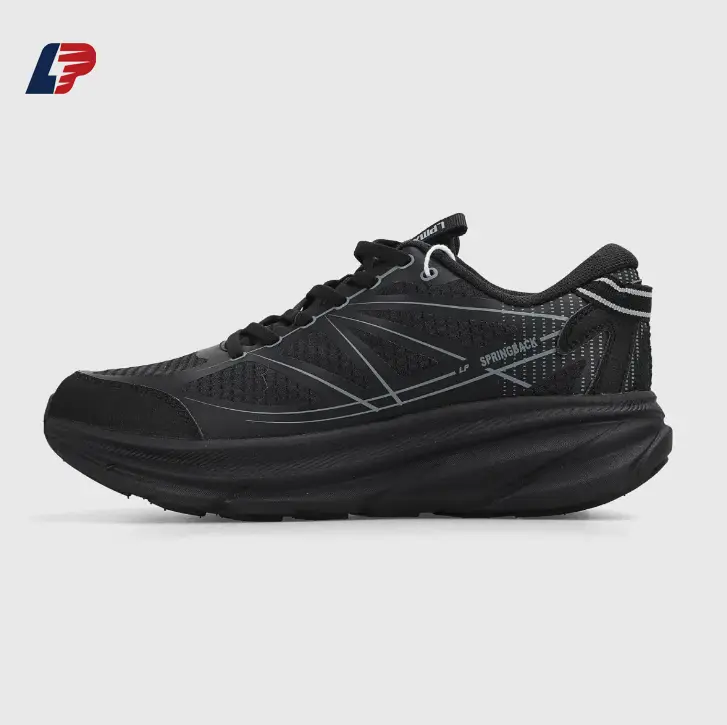OEM LPMX Men's Mesh Breathable Rubber Non-Slip Wear-Resistant Sole Sneakers Manufacturer, Supplier