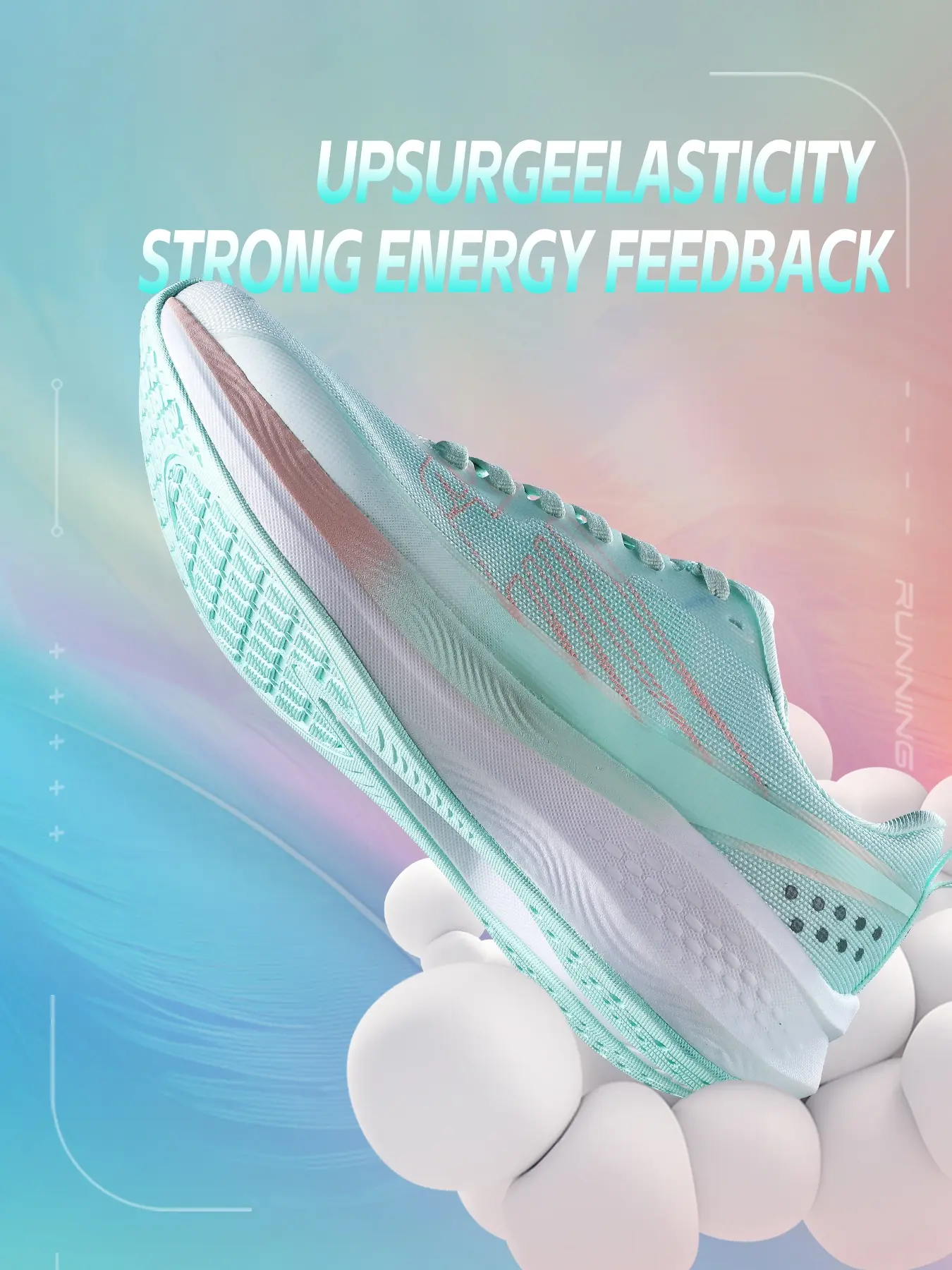 Running Shoe Sole View