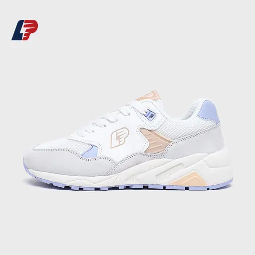 OEM LPMX Women's Breathable Mesh Stitching Synthetic Leather Sport Shoes Manufacturer, Factory