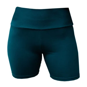 High Waisted Bamboo Organic Cotton Yoga Shorts