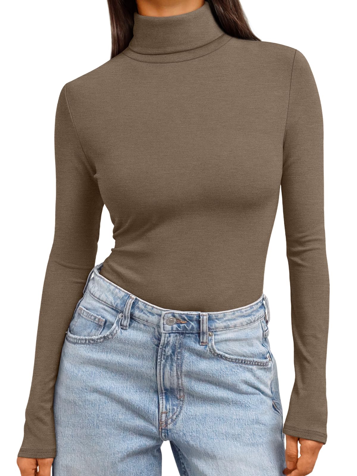 High-Quality Women's High Neck Sweater Underwear Long Sleeve Shirt Autumn Sweater Fashion Basic Warm Underwear Top Winter Clothing Suppliers, Exporter