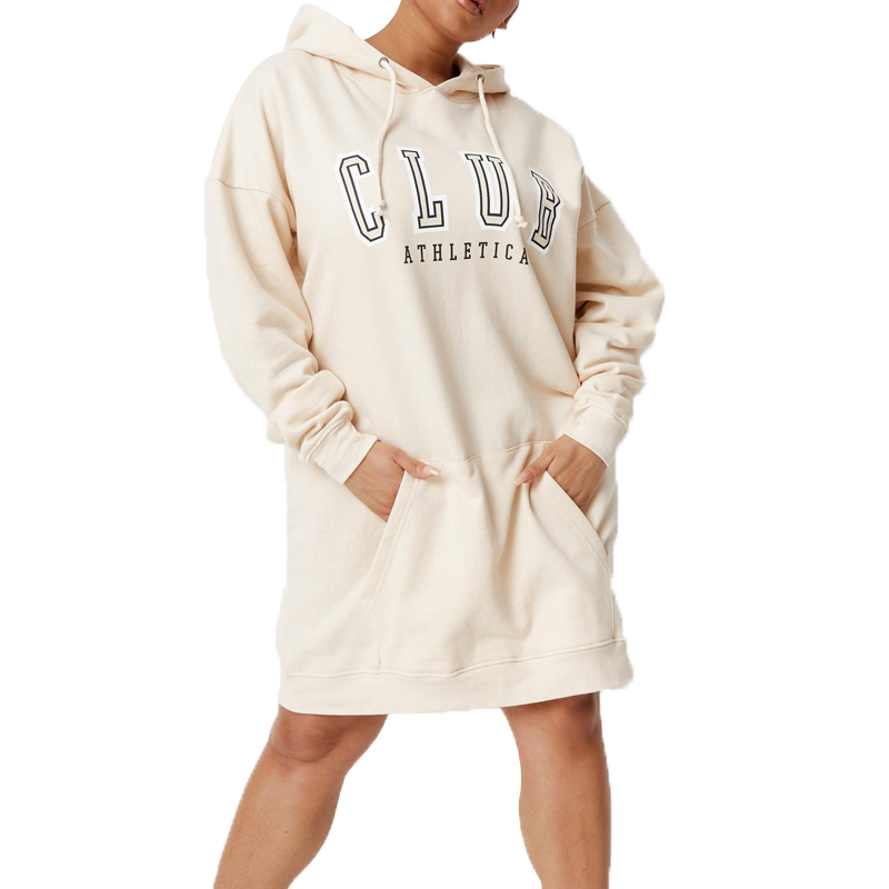 ODM ECOGARMENTS ECOGARMENTS Oversized Custom Logo Long Sleeve Women's Hoodies Dress Company, Companies
