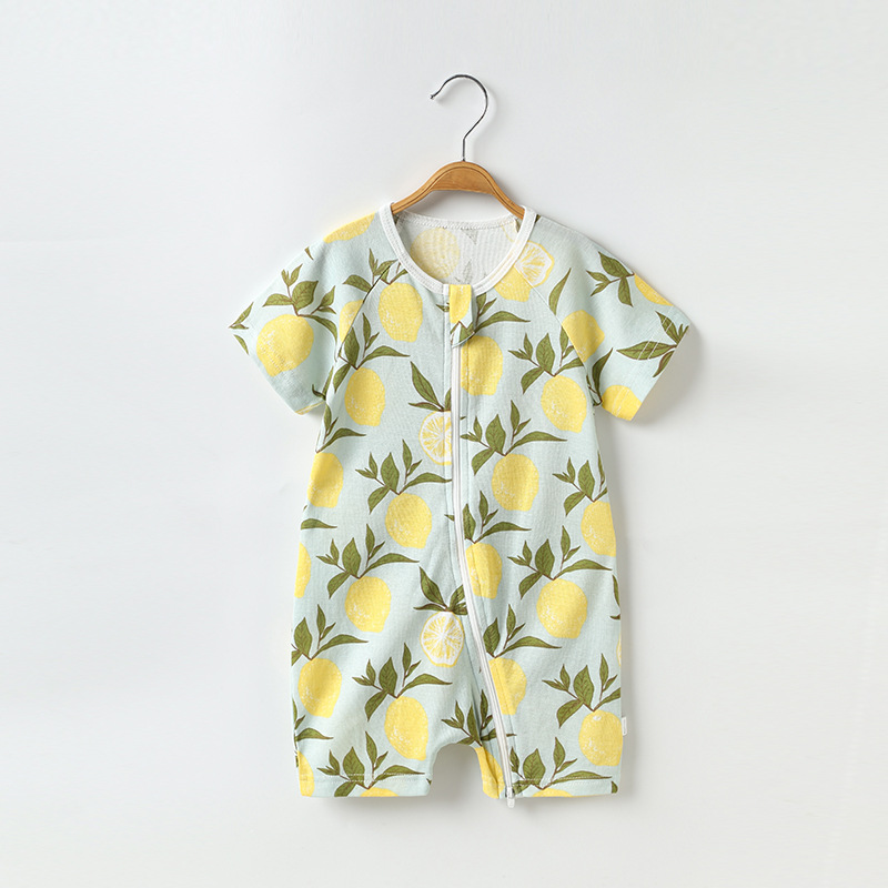 China ECOGARMENTS Organic Cotton Summer Newborn Baby Romper Quotes, Companies