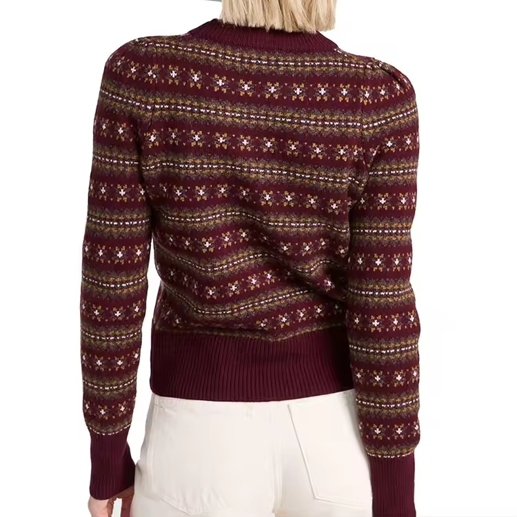 OEM 2026 Leisure Lightweight Cotton Women's Sweater Long-Sleeve Top Breathable Round Neck Pullover Underwear Fashion Women's Sweater Custom Manufacturers, Products