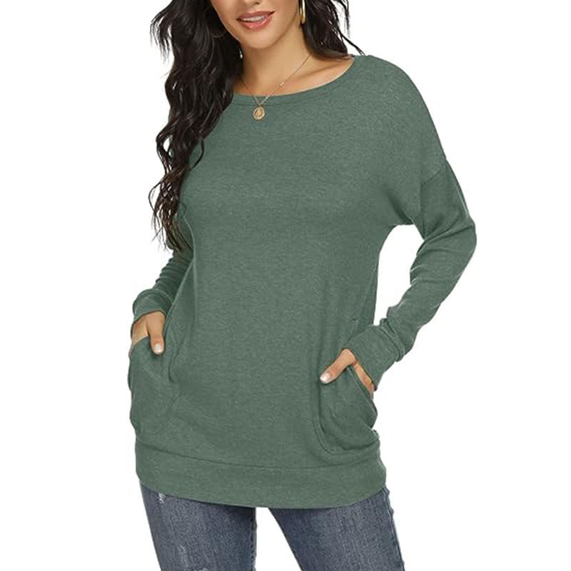CE Certification Wholesale Custom  Women bamboo organic 100%cotton Long Sleeve Shirts Casual Tops Dressy Blouses Fashion Tunic with Pockets Pricelist, Companies