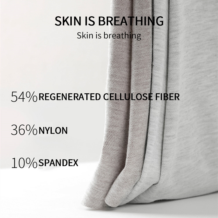 ODM ECOGARMENTS Men's Summer Ice Silk Bamboo Fiber  Seamless Mid-waist Boxer Companies, Service
