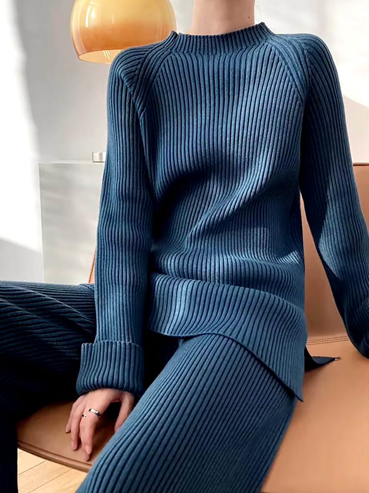 ODM Eco Wholesale Fashion 2024 Custom Sexy V Neck Cross Women Sweaters Long Sleeve Fancy Sweaters Lady Supplier, Factories