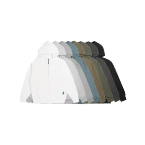 High-Quality ECOGARMENTS 350g autumn and winter fleece zippered hooded sweater men's jacket Companies, Products