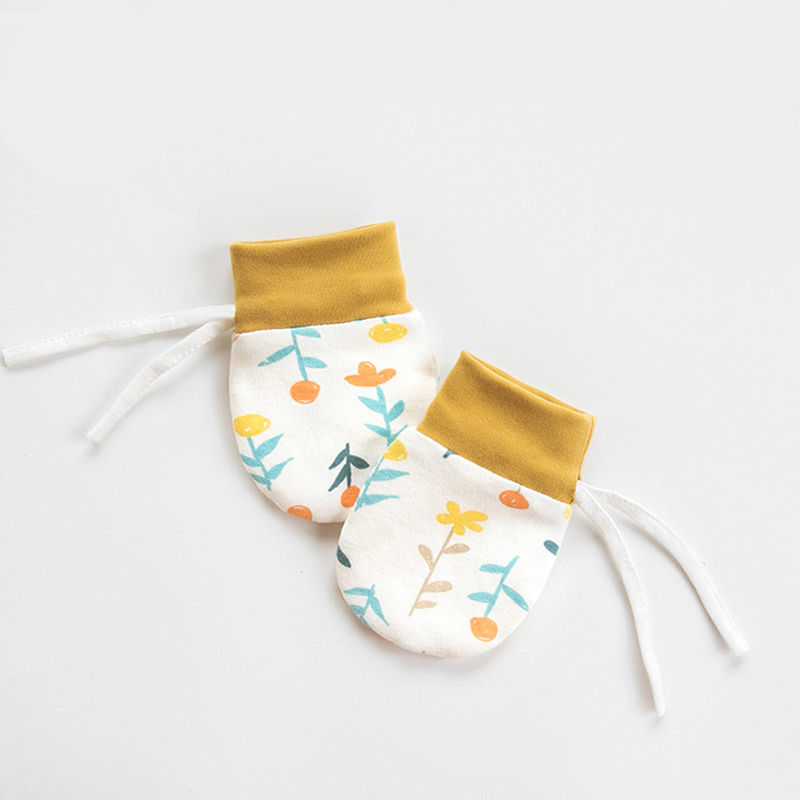 Wholesale Baby Cotton No Scratch Mittens Manufacturer, Supplier