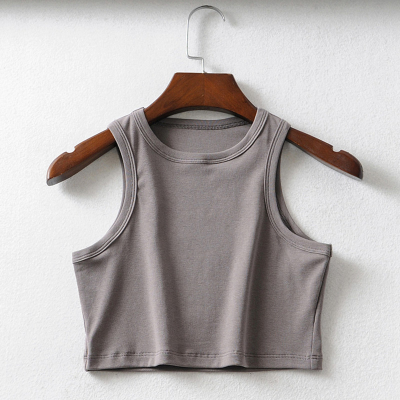 Custom Custom Basic Crop Hemp Women Vest Tank Tops Companies, Product